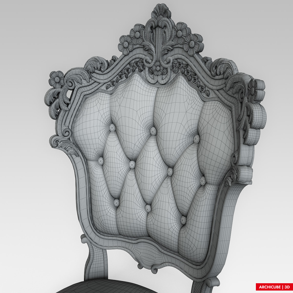 Classic Chair 3D model_10