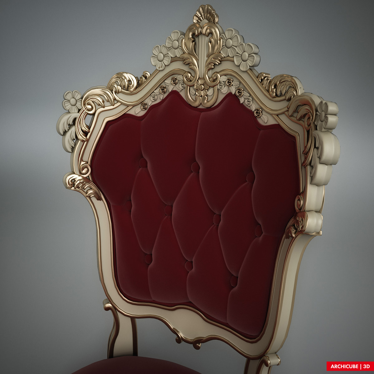 Classic Chair 3D model_4