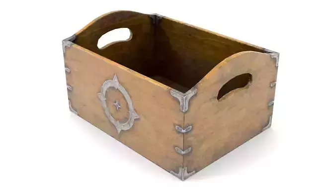 Ancient Wooden Box 3