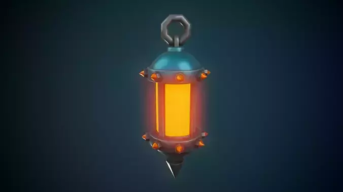 Stylized Lantern - Tutorial Included