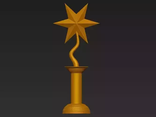 Award Trofy 3d design