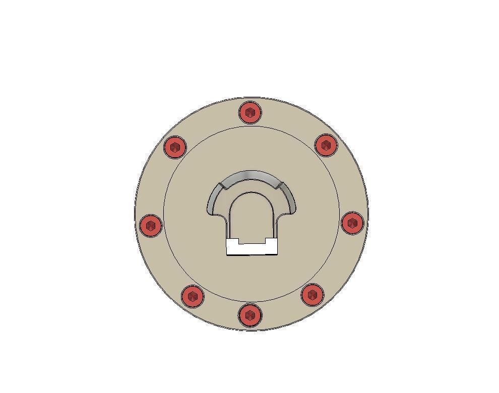 1to10 RC Scale  Racing Fuel Cap  3D print model_3