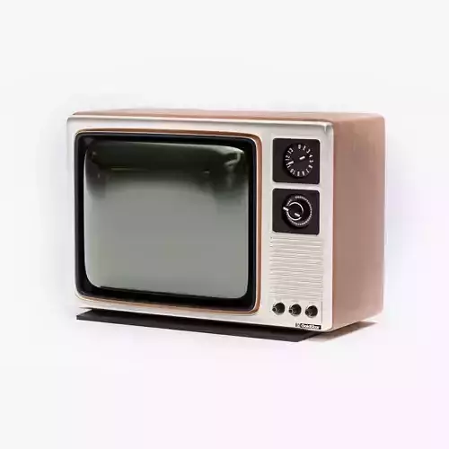 Retro 80s CRT Television GoldStar BMR 