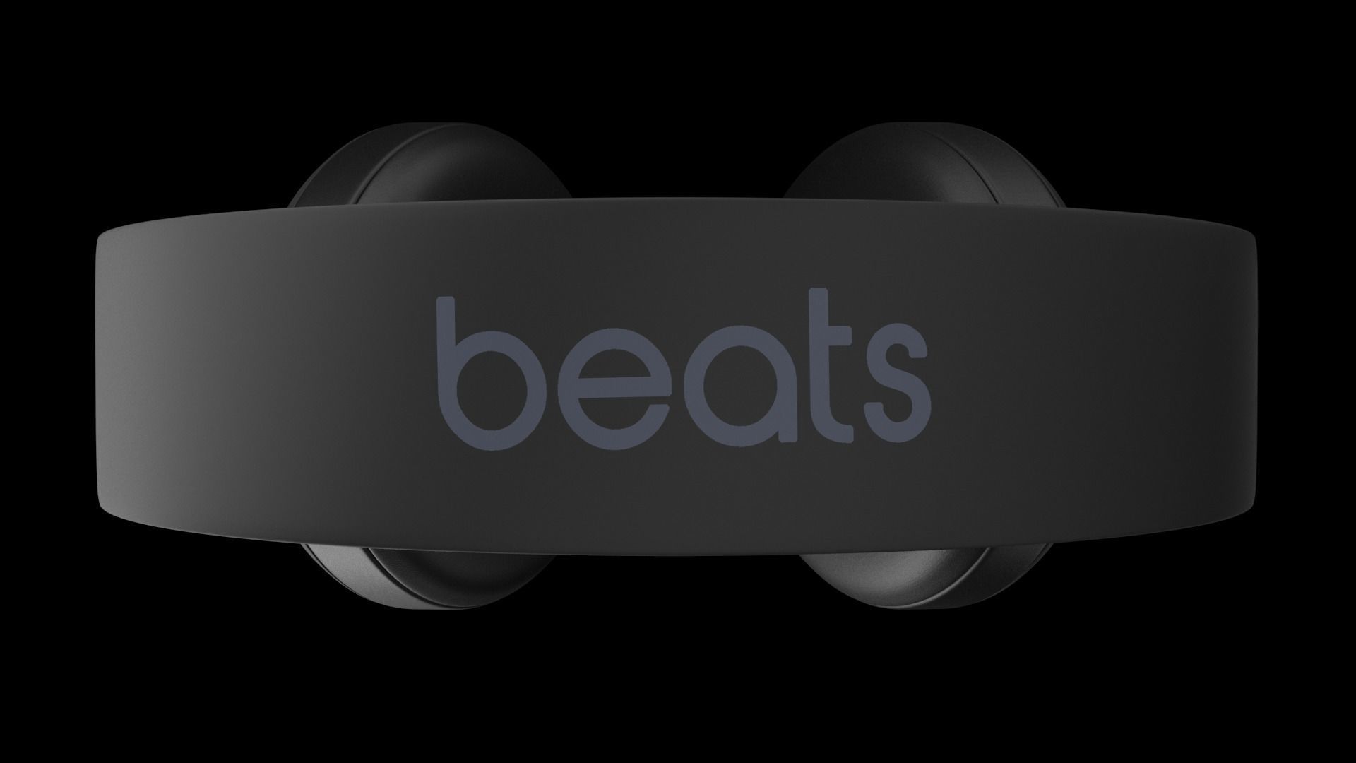 Beats Headphones Foldable 3D model_2