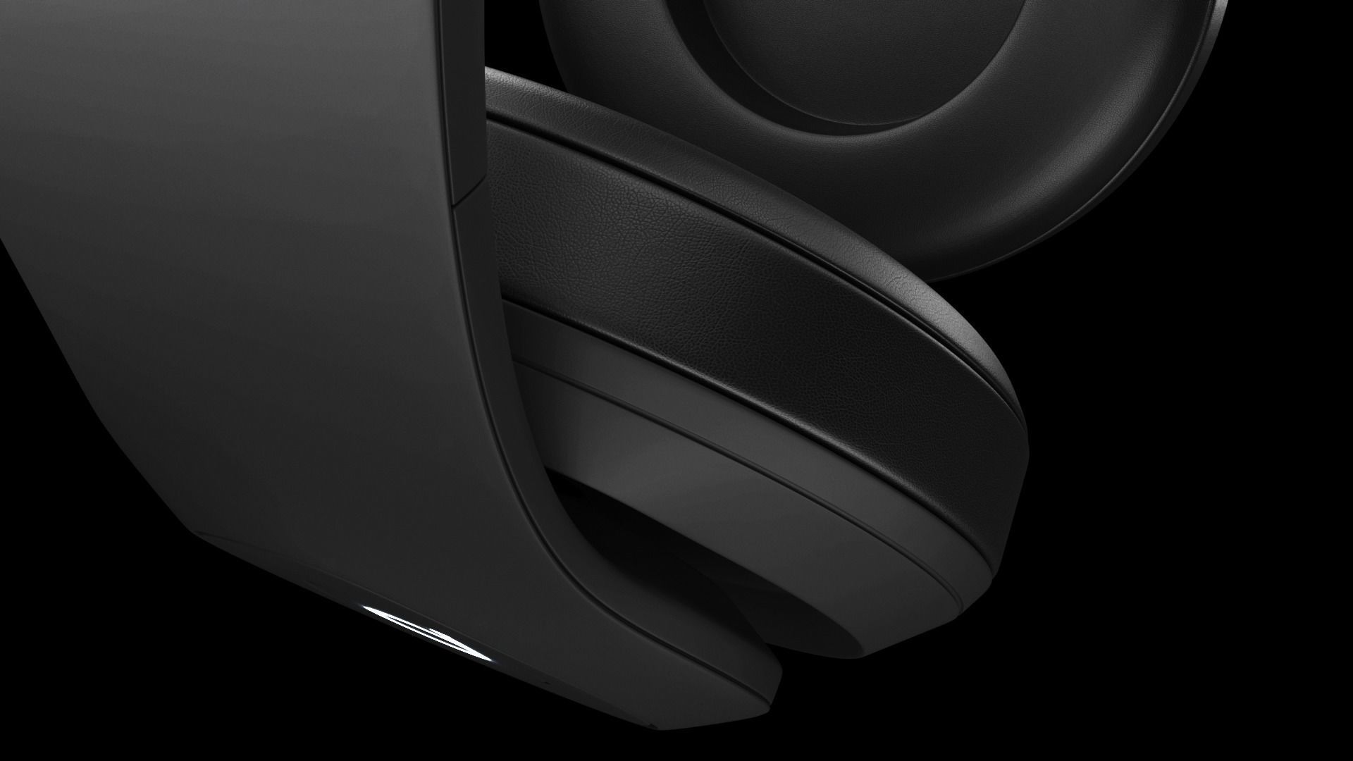 Beats Headphones Foldable 3D model_4