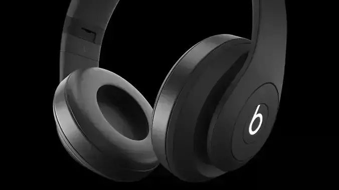 Beats Headphones Foldable 3D model