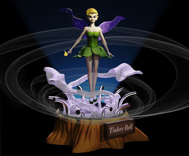 Tinker Bell 3D print model