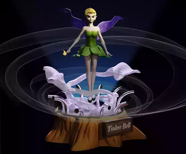 Tinker Bell 3D print model