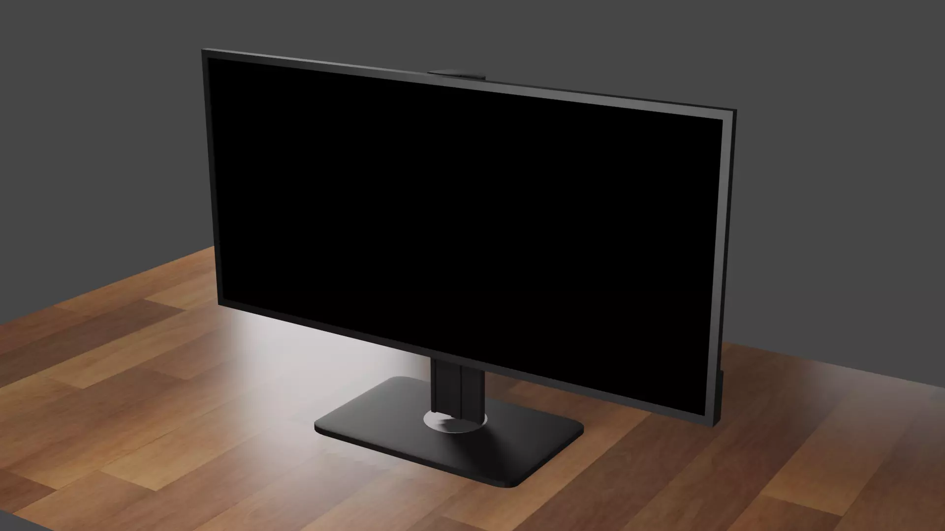 PC screen monitor 3D model_0