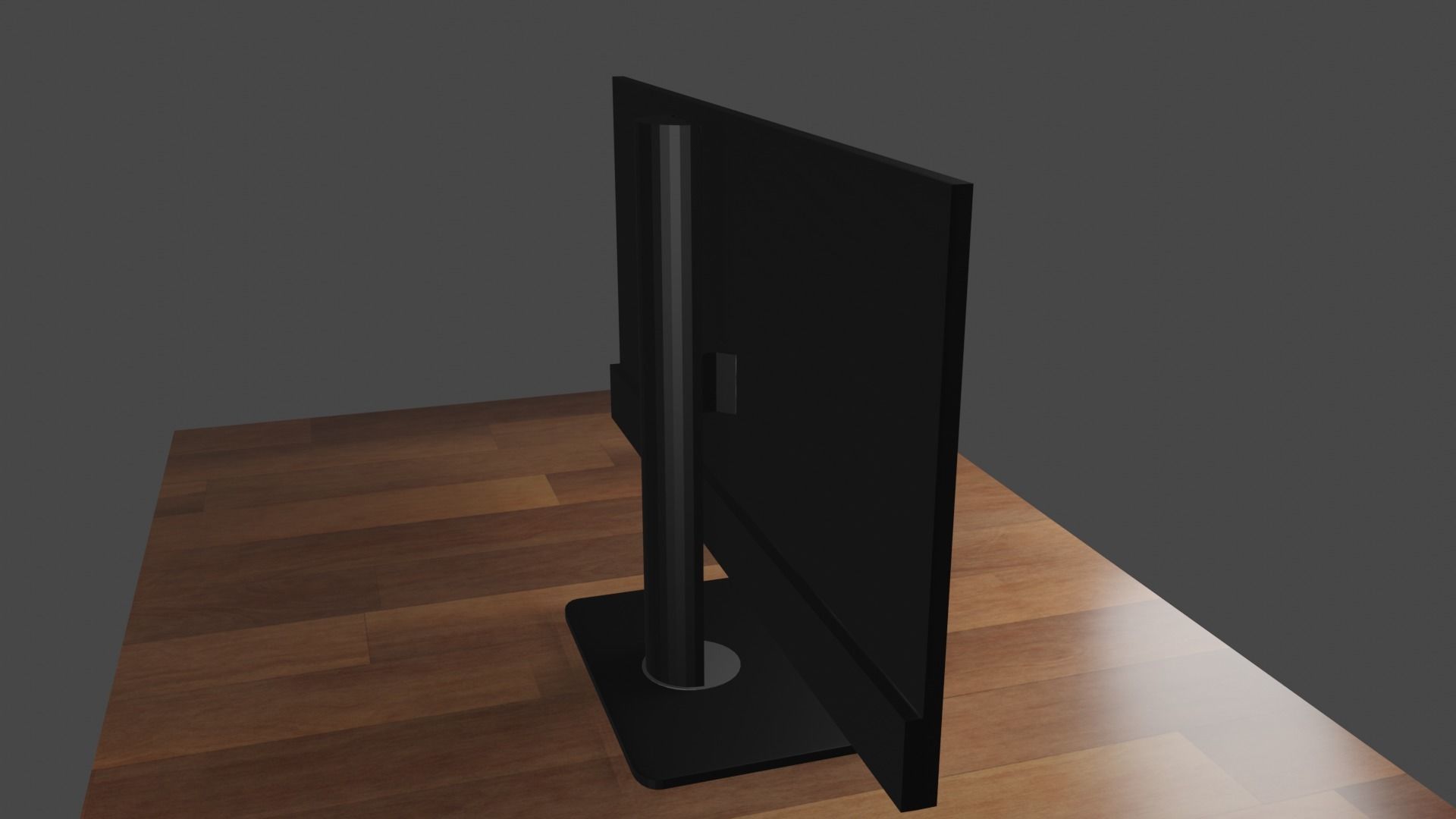 PC screen monitor 3D model_1
