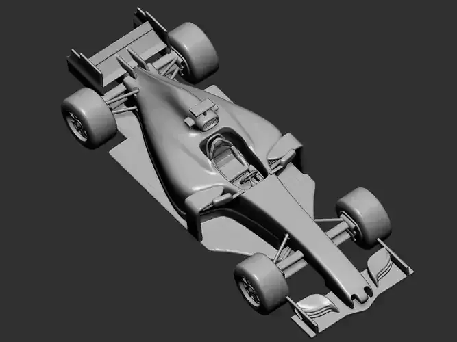 Sports Racing car  3D print model
