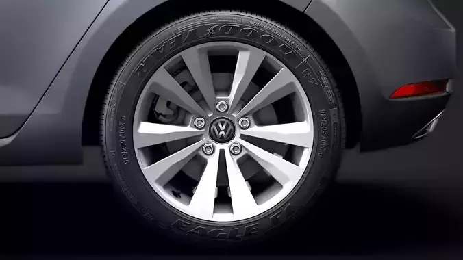 VW Golf TSI Bluemotion 2019 wheel