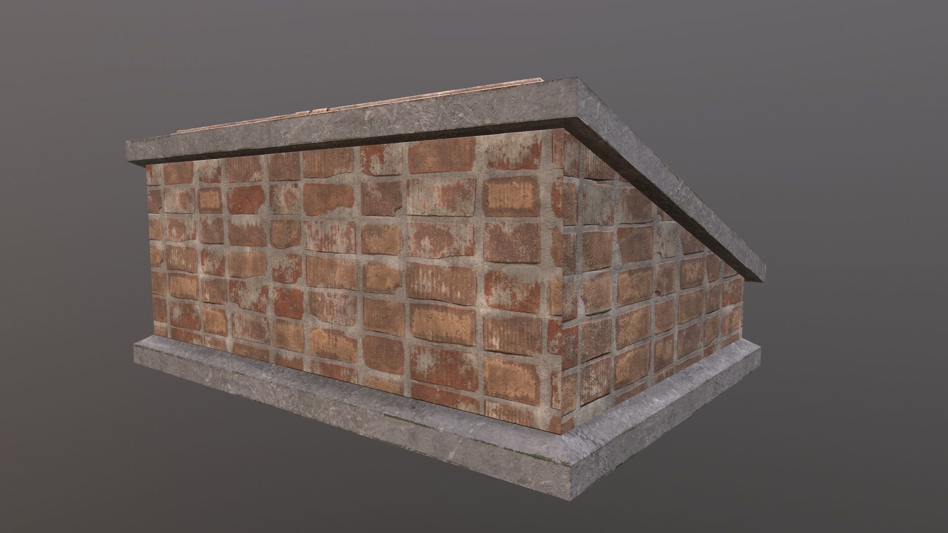 Basement Entrance PBR Low-poly 3D model_8