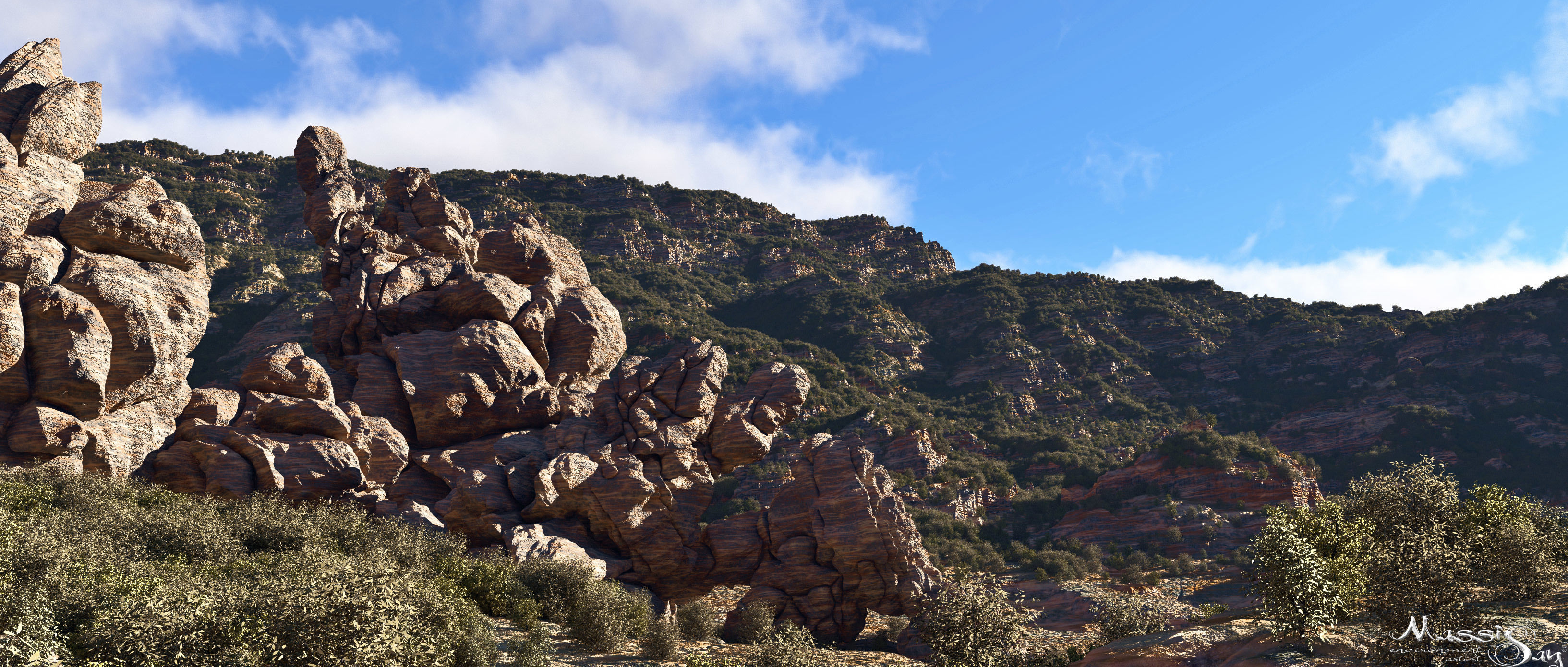 2020 XfrogPlants Africa Library 3D model_1