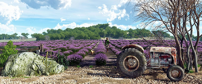 2020 Xfrog Plants Agriculture Library  3D model 4