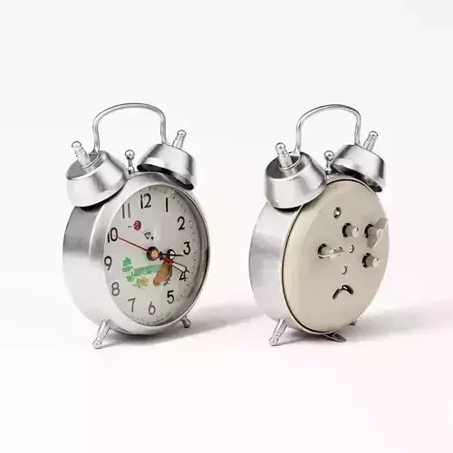 Pecking Chicken Wind Up Alarm Clock