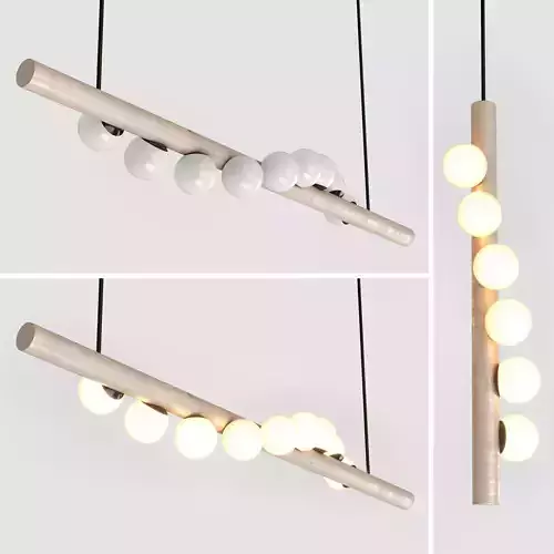 hollis - morris - willowpendant lamp Low-poly 3D model