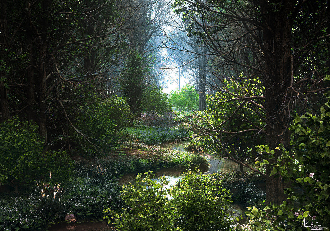 2020 XfrogPlants Europe 3 Library  3D model_4