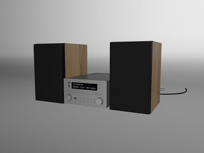 HIFI system 3D model