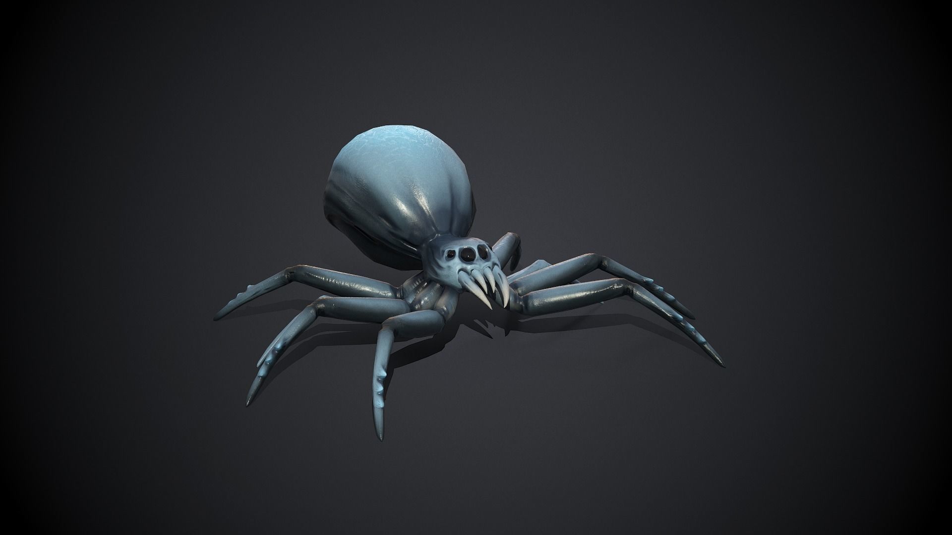 Spider insect1 - Game Ready Low-poly 3D model Low-poly 3D model_13
