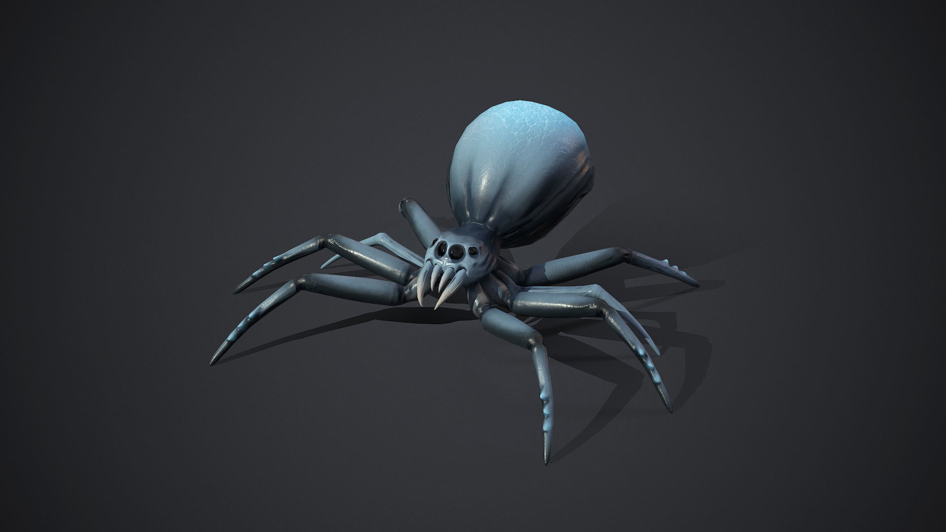 Spider insect1 - Game Ready Low-poly 3D model Low-poly 3D model_14