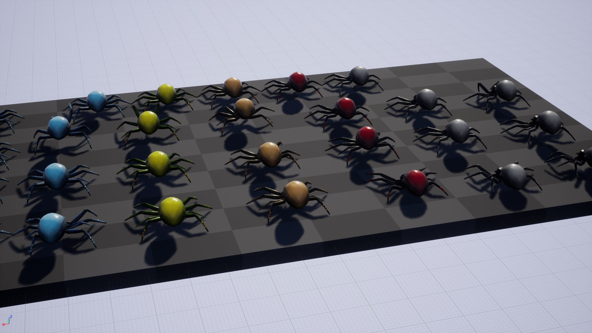 Spider insect1 - Game Ready Low-poly 3D model Low-poly 3D model_19