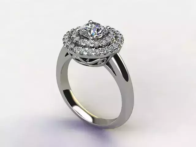10061 halo engagement ring