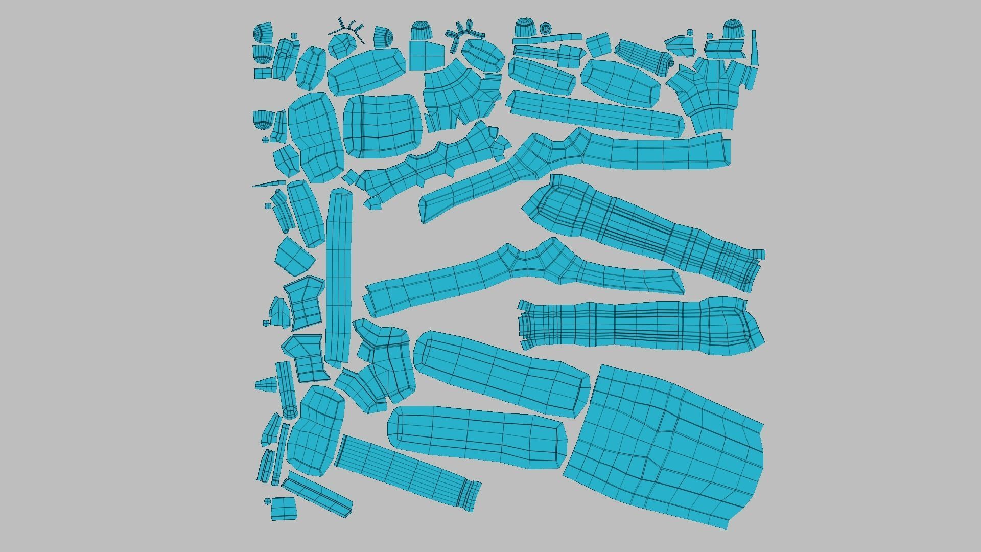 Sci-Fi Dragunov Sniper - Kalashnikov Gun Weaponry Low-poly 3D model_19