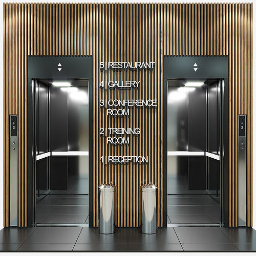 Elevator 3D model