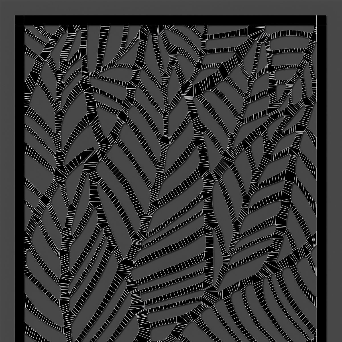 Decorative panel 319 3D model_6