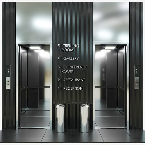 Elevator 3D model