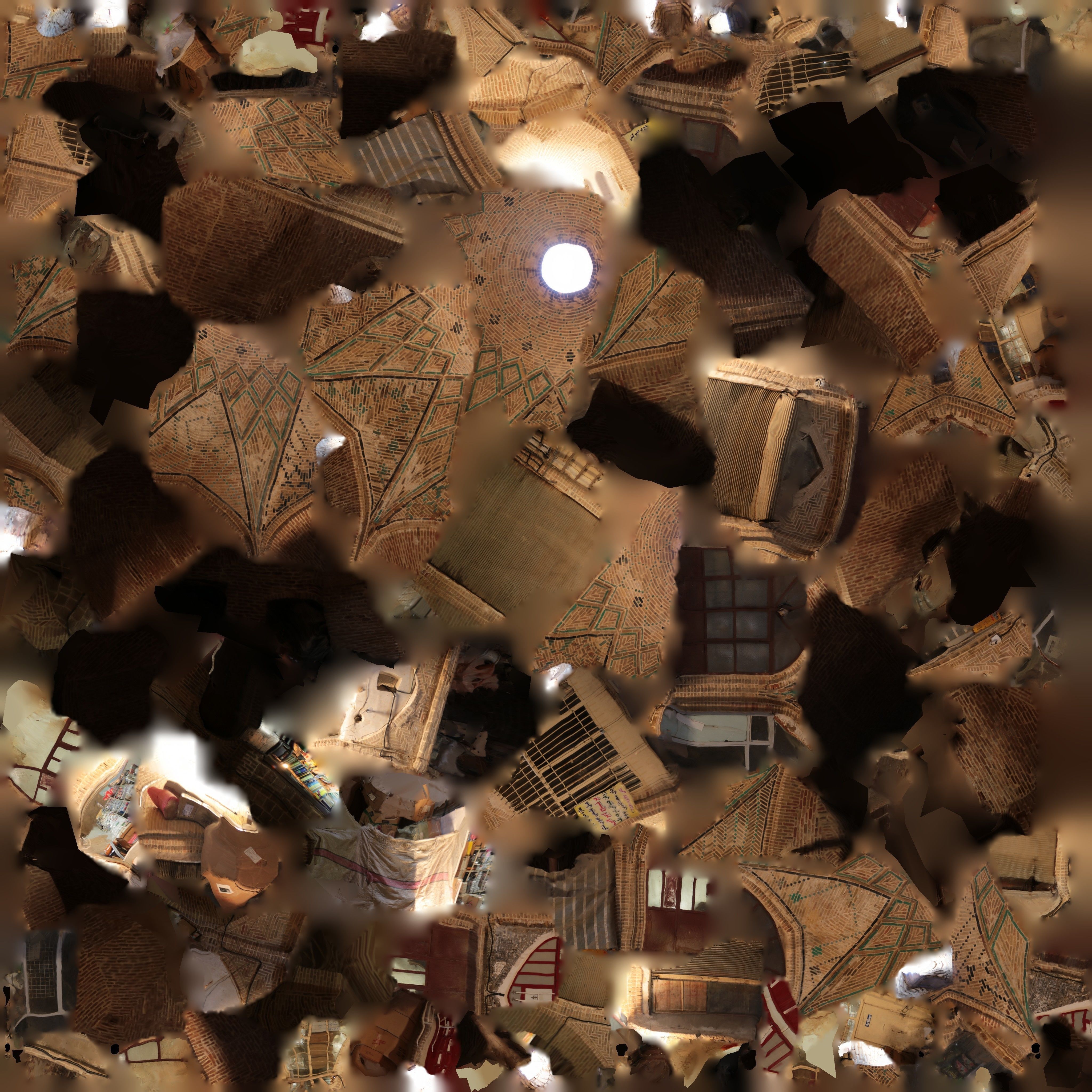 Monument Building With Texture 3D model_8