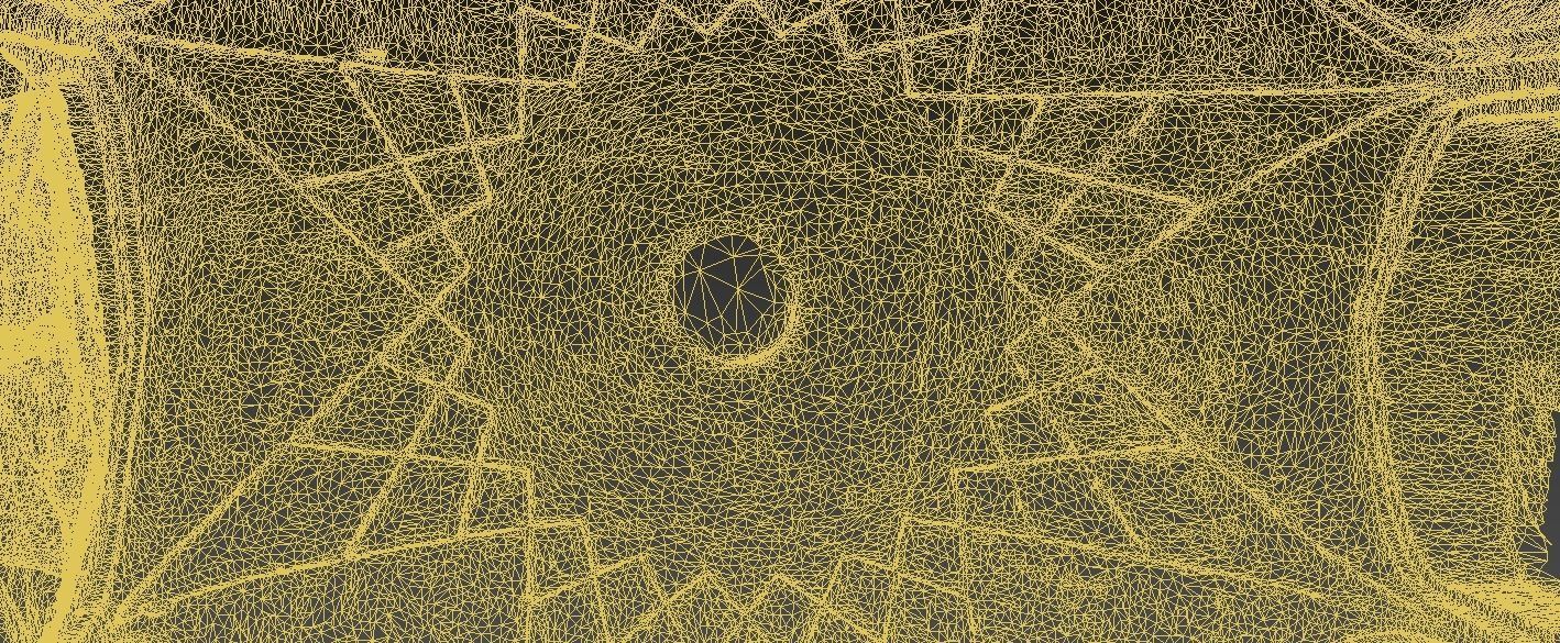 Monument Building With Texture 3D model_5