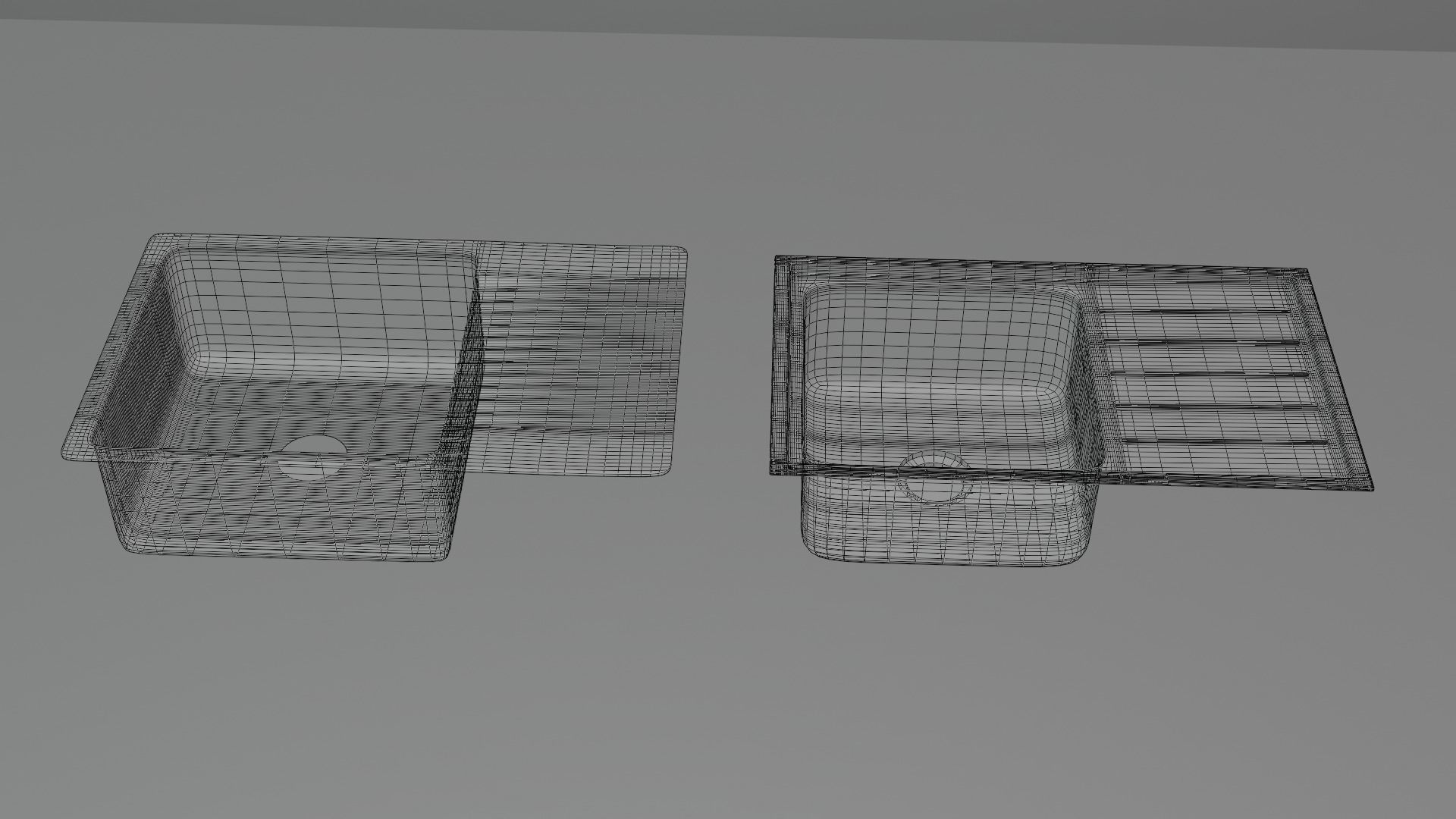 Kitchen Sinks IKILSVIKEN and VATTUDALEN - Ikea 3D model_6
