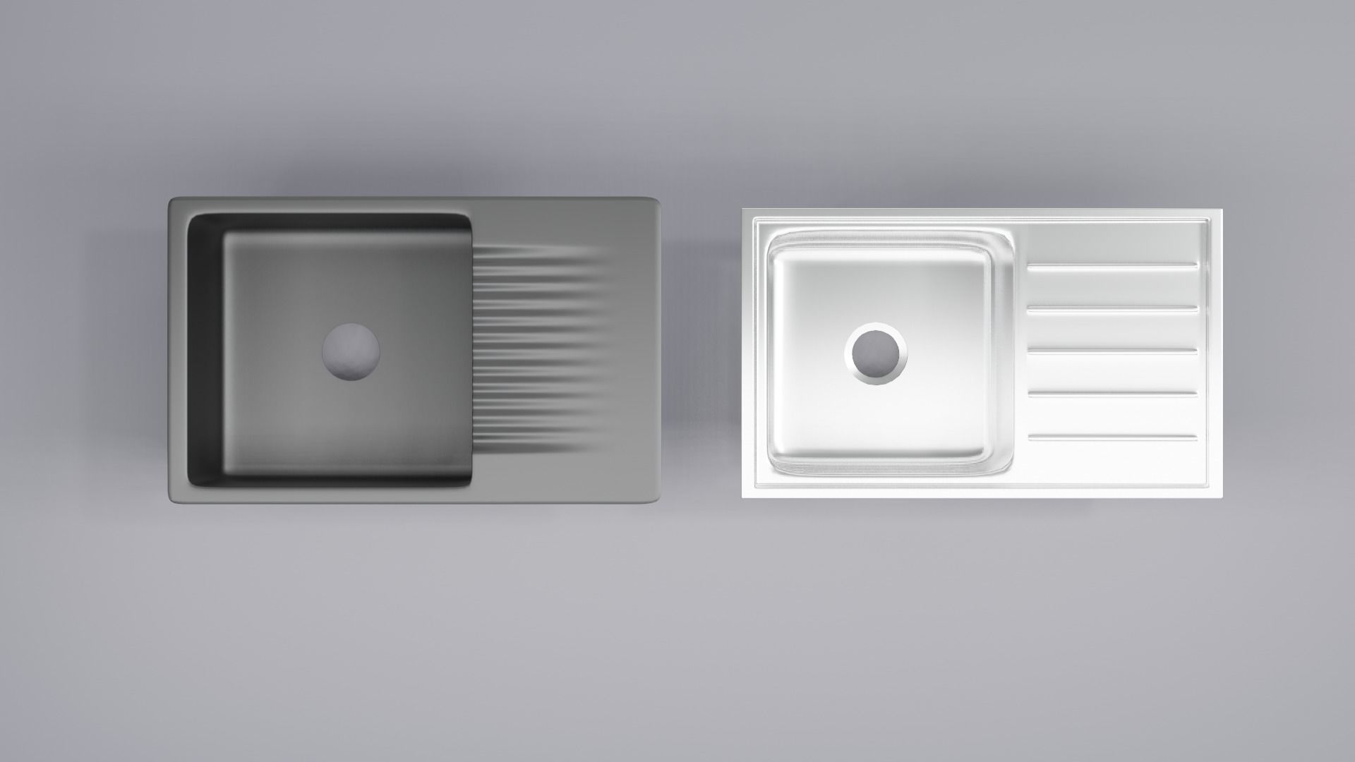 Kitchen Sinks IKILSVIKEN and VATTUDALEN - Ikea 3D model_7