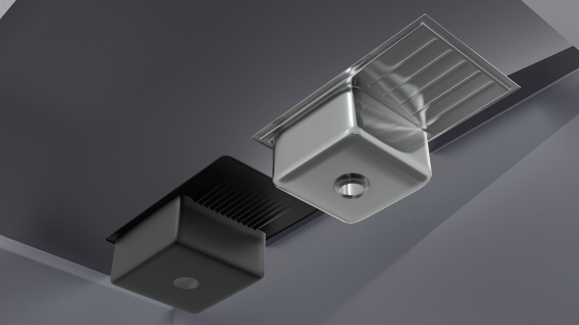 Kitchen Sinks IKILSVIKEN and VATTUDALEN - Ikea 3D model_9