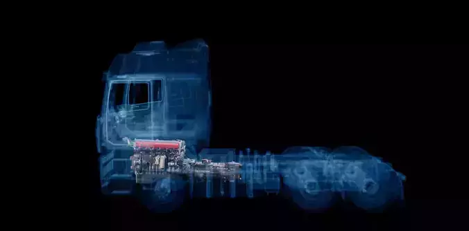 Semi Truck with Cockpit