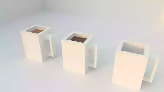 Low Poly Mugs coffee