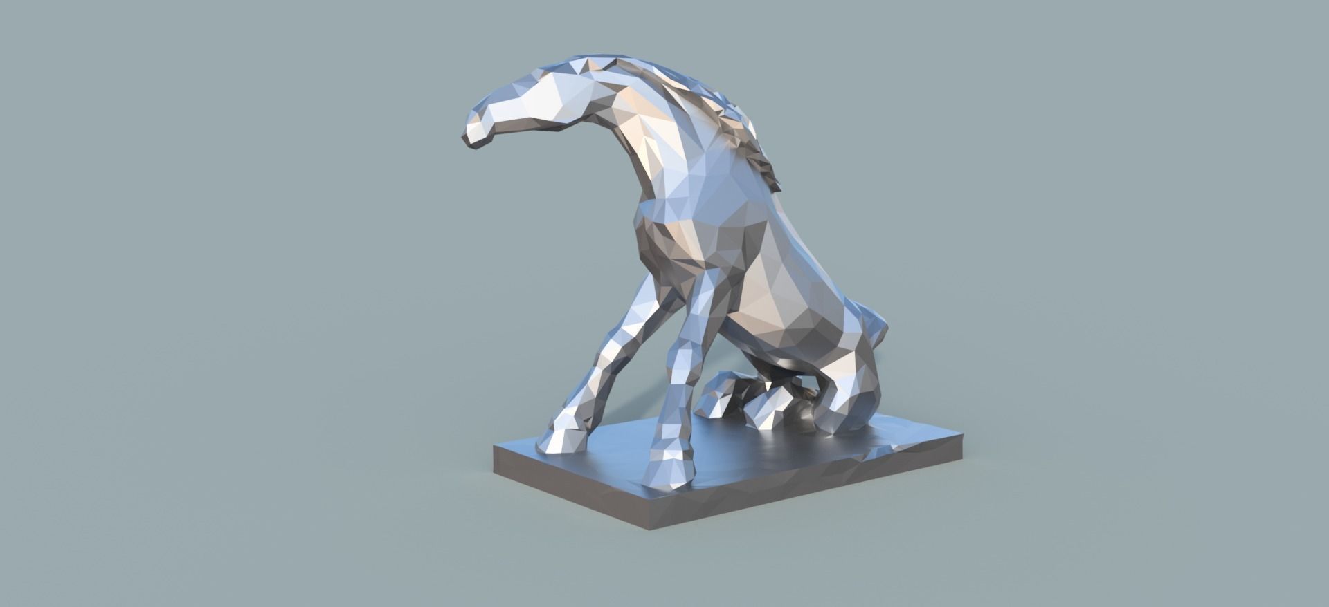 COLT an art sculpture 3D print model_2