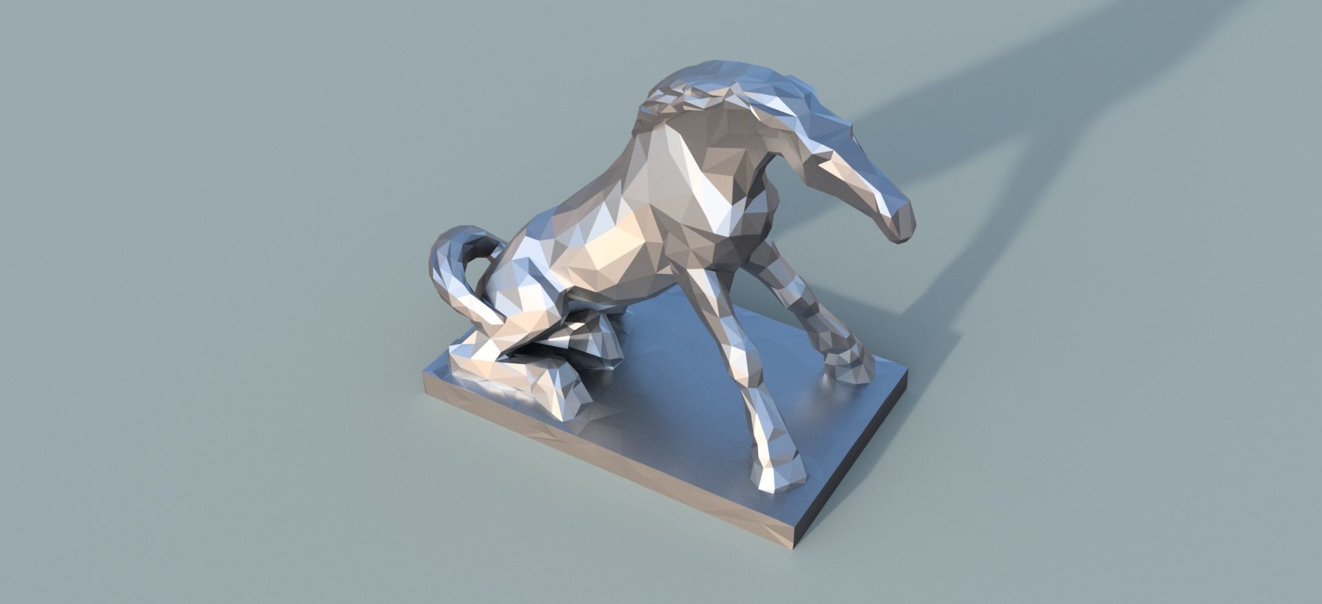COLT an art sculpture 3D print model_3