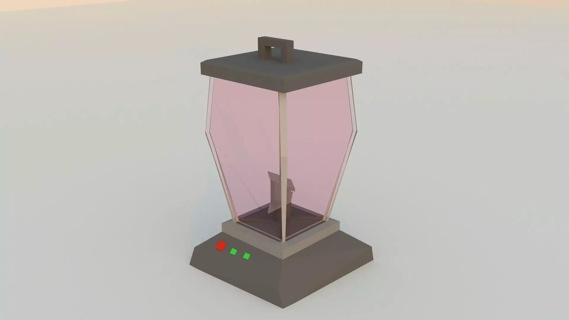 Low Poly Blender Rig Free low-poly 3D model_0