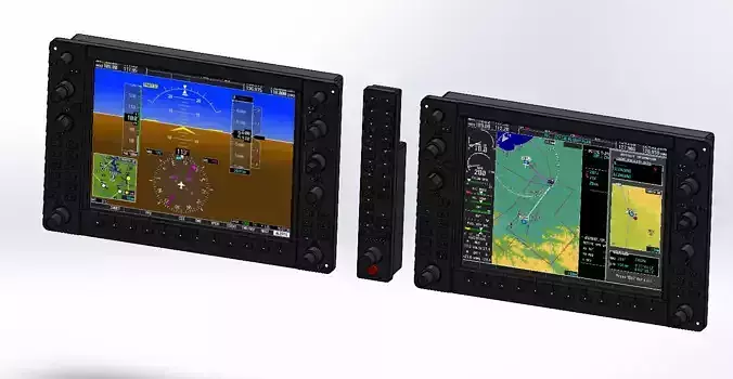 Garmin G1000 3D model