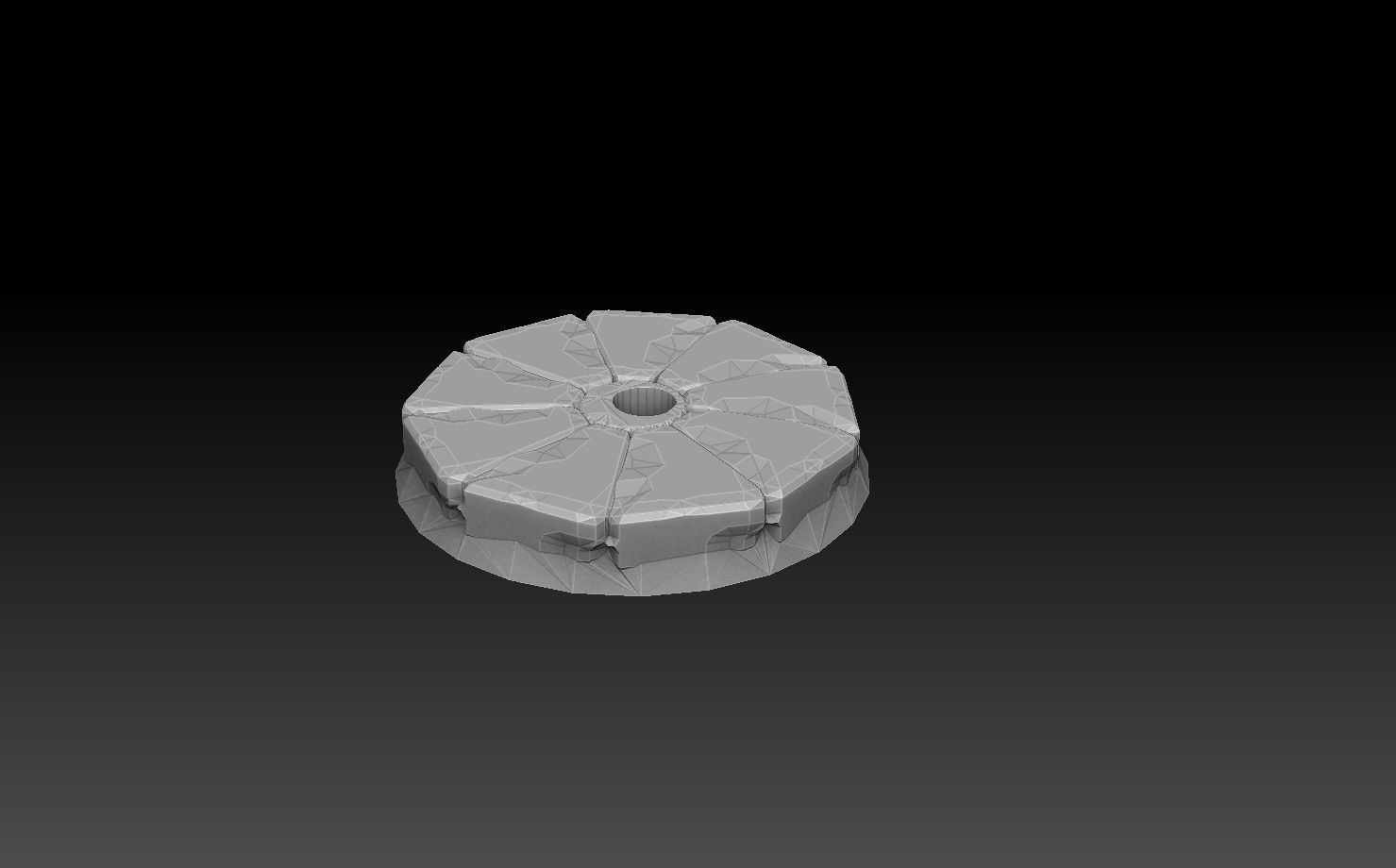 Nautiloid Horror Superheavy Carapace 3D print model_33