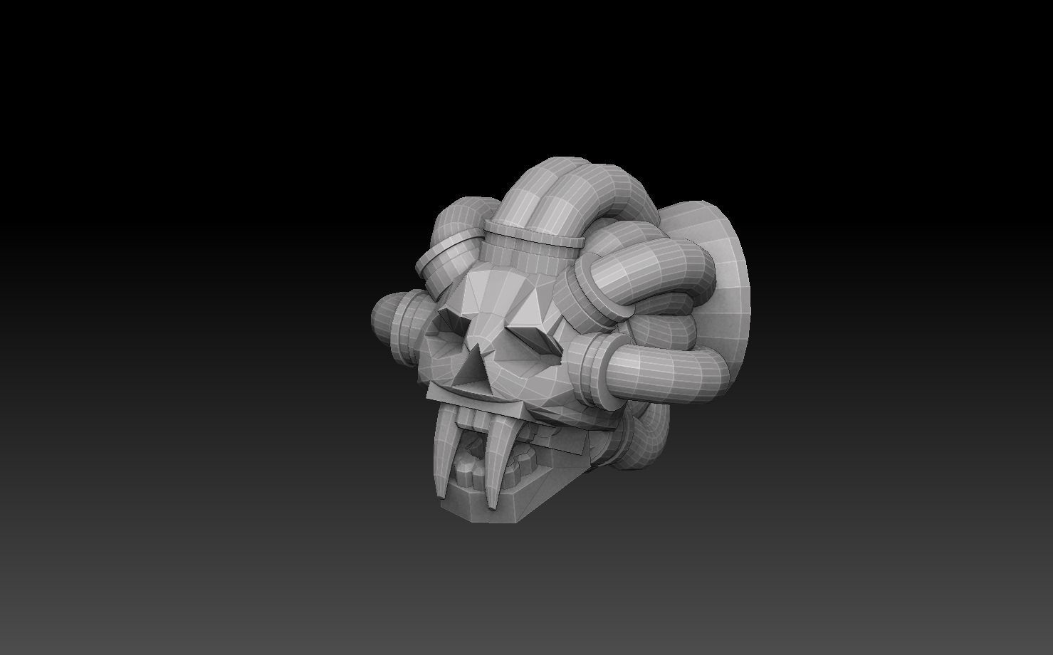 Nautiloid Horror Superheavy Carapace 3D print model_18