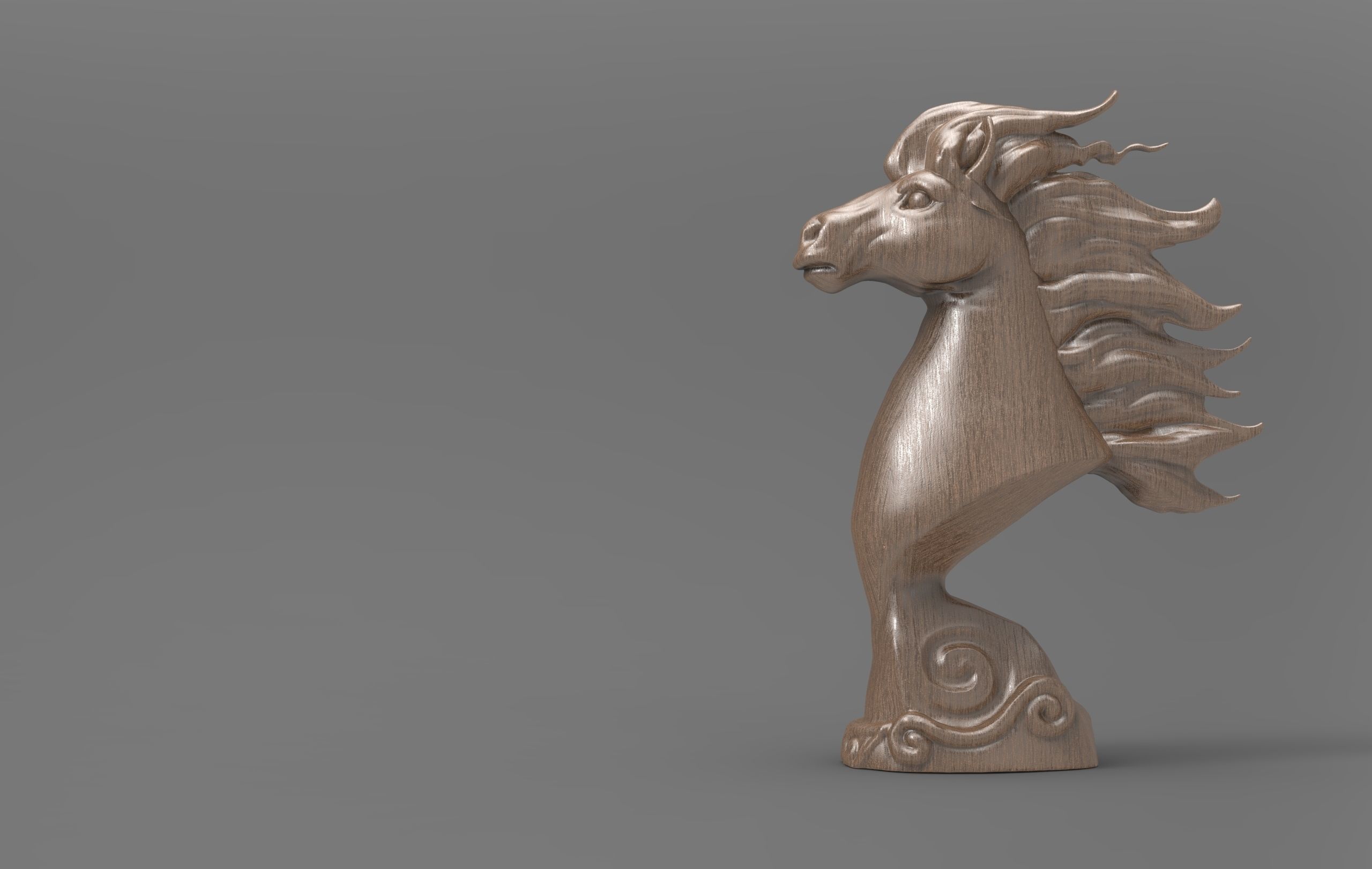FLYING HORSE 3D print model_1