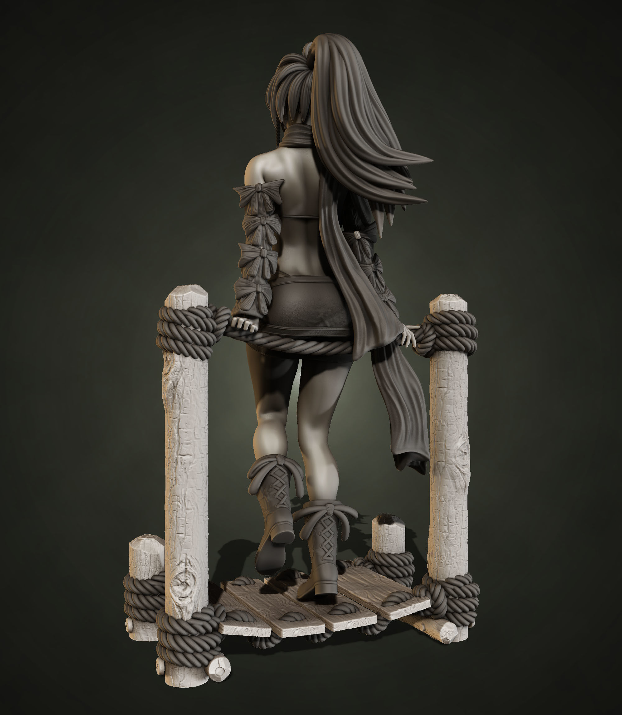 Rikku Final Fantasy - Regular Suite 3D print model_2
