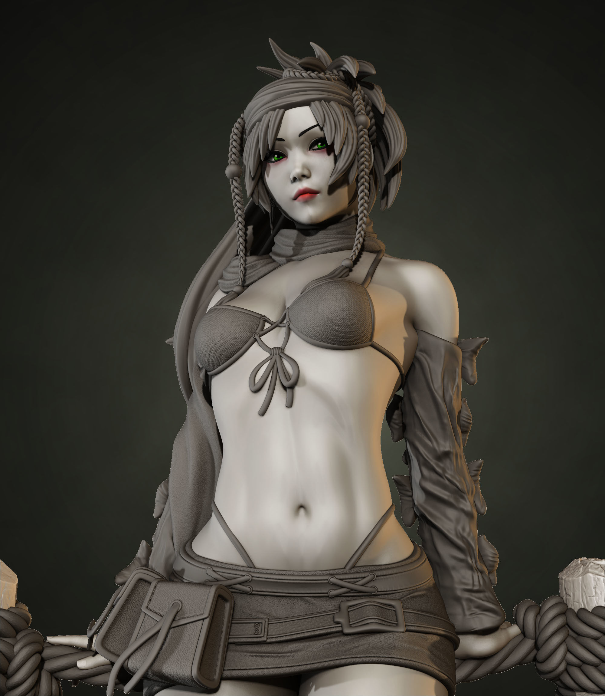 Rikku Final Fantasy - Regular Suite 3D print model_3