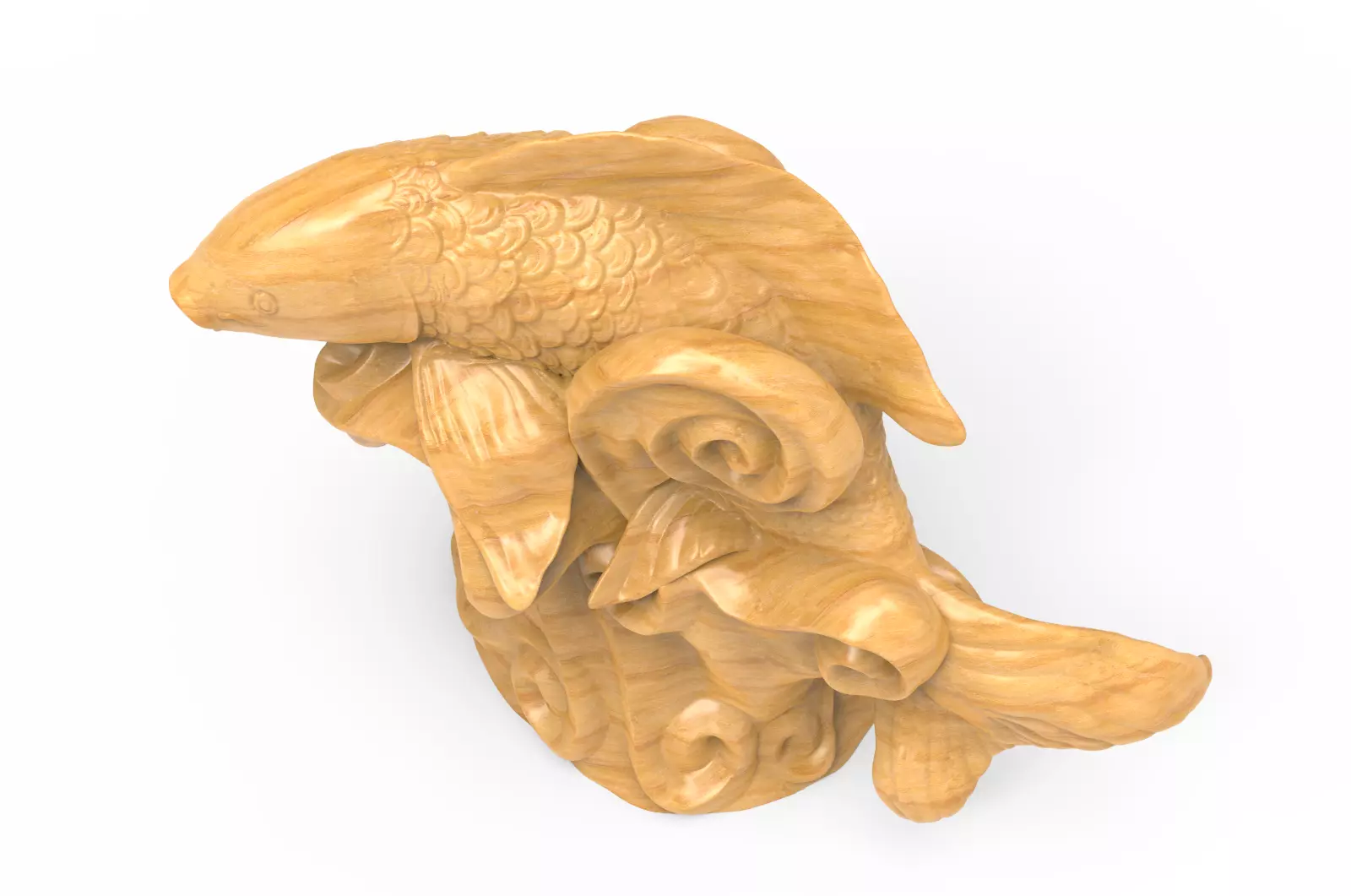 KOI FISH 3D print model