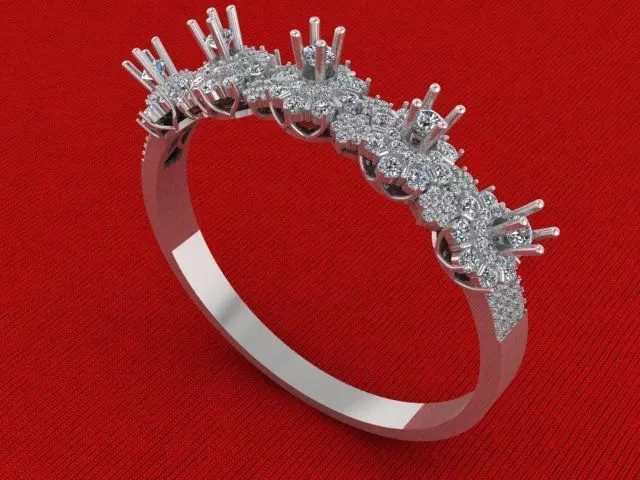 BRACELET diamond 3D print model_0