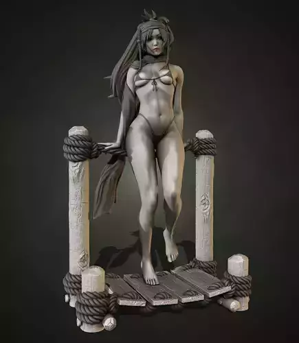 Rikku Final Fantasy - Bikini Suite 3D print model